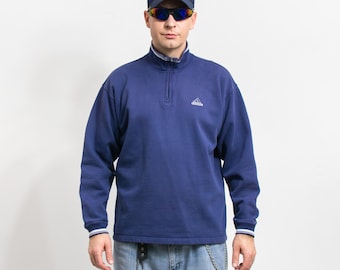 Vintage Adidas Half Zipper Pullover Sweatshirt Made in Japan - Etsy