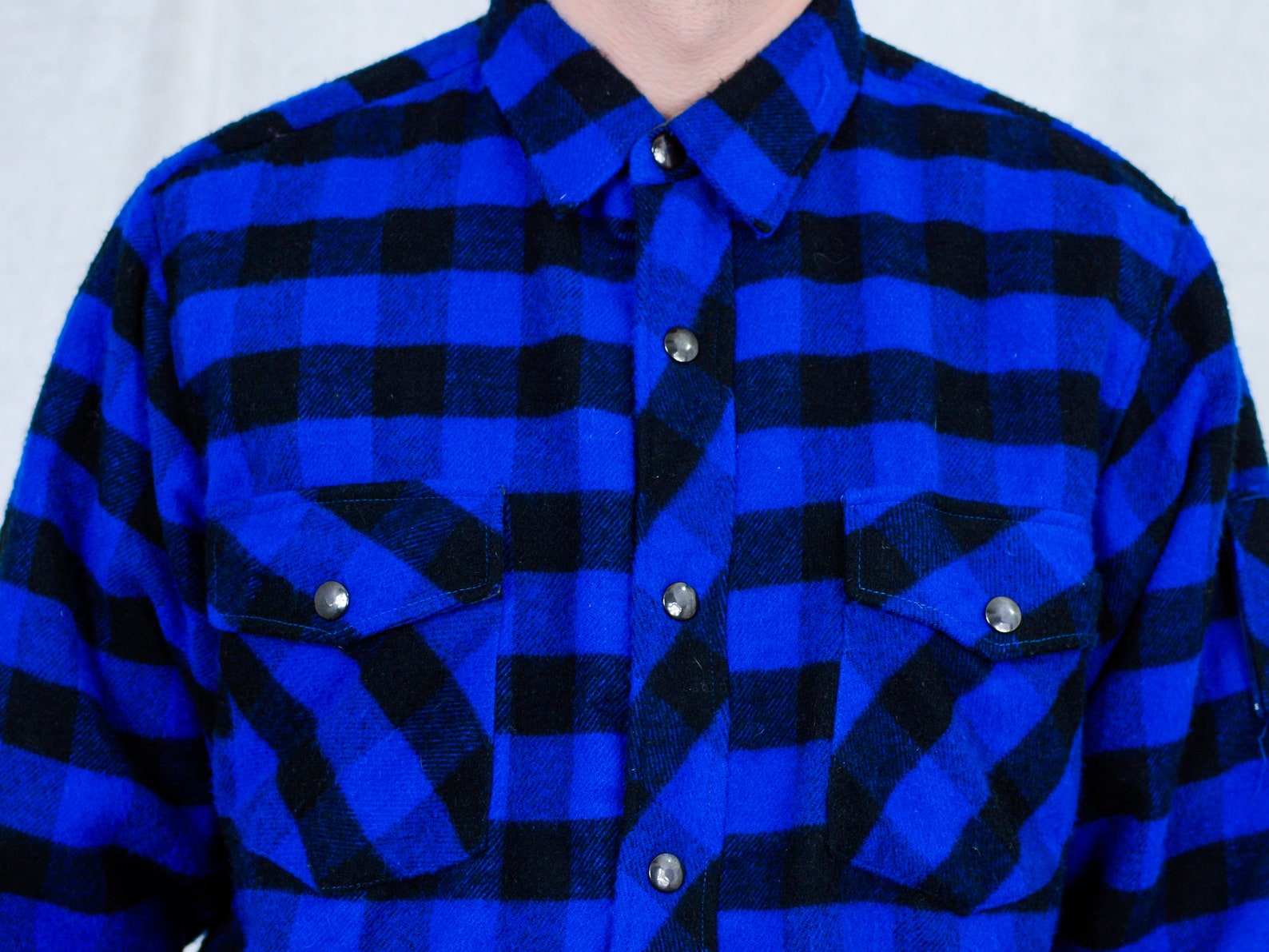 flannel checkered jacket