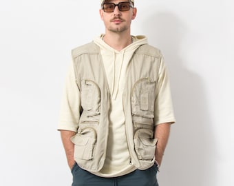 Vintage 90s Columbia Sportswear Hunting/fishing Vest Jacket Size 