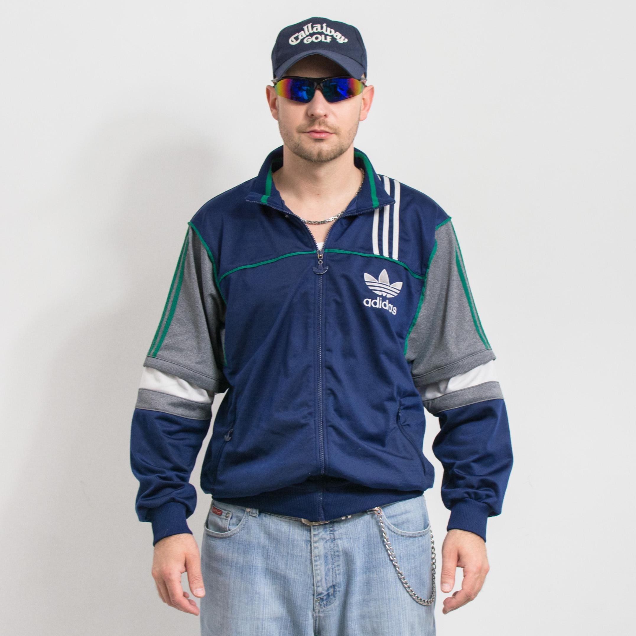 ADIDAS Track Jacket 90s Vintage Tracksuit Top - Etsy Israel