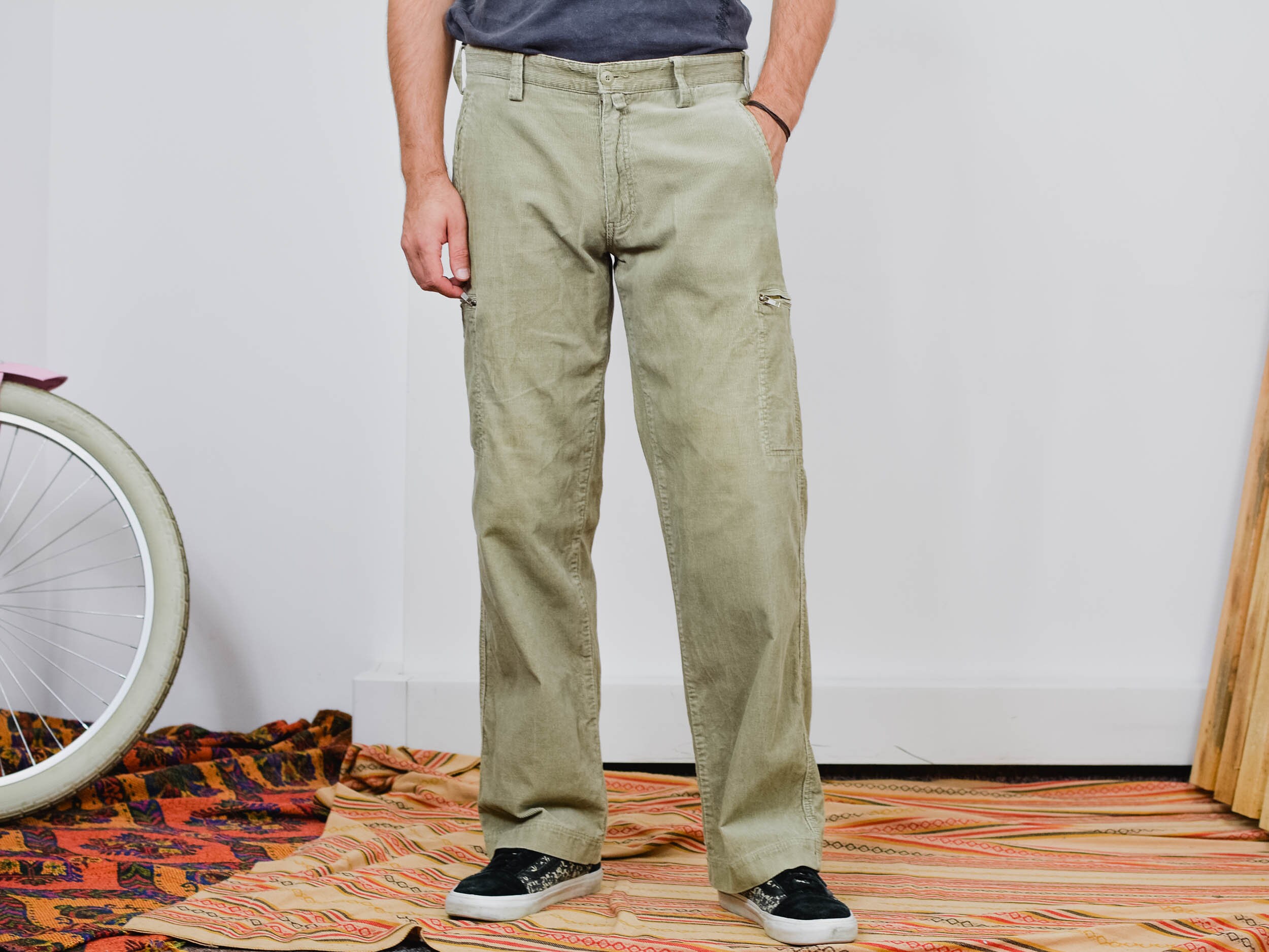 パンツ DESCENDANT 1993 CORDUROY TROUSERS Corduroy Pants, Wide Leg Pants, Womens Pants, Loose Pants