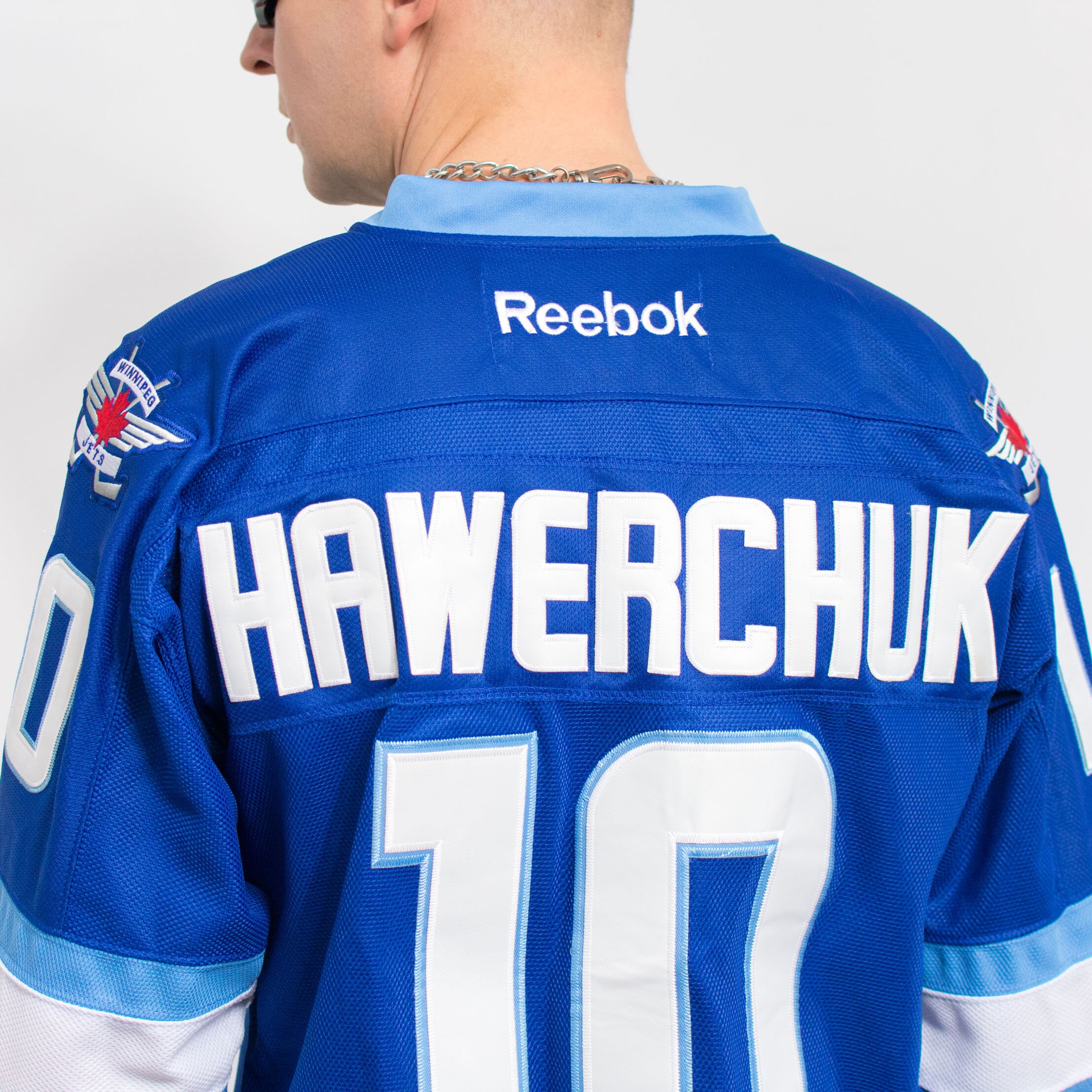 Reebok - 【Reebok】NHL Winnipeg Jets ゲームシャツ A-3449 Reebok koszulka VINTAGE hokejowa Winnipeg Jets jersey