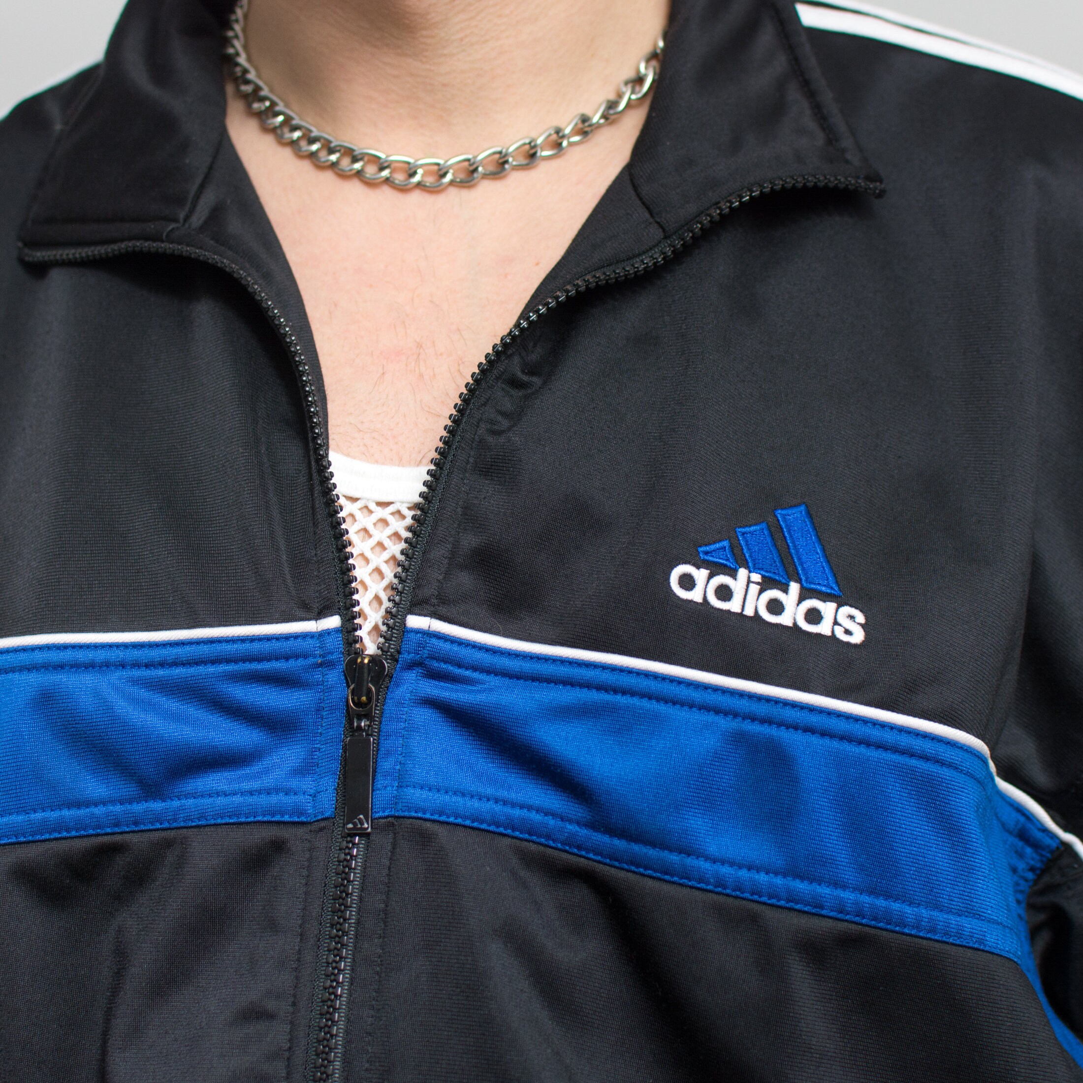 ADIDAS トラックジャケット ヴィンテージ ジップアップ トラックスーツ