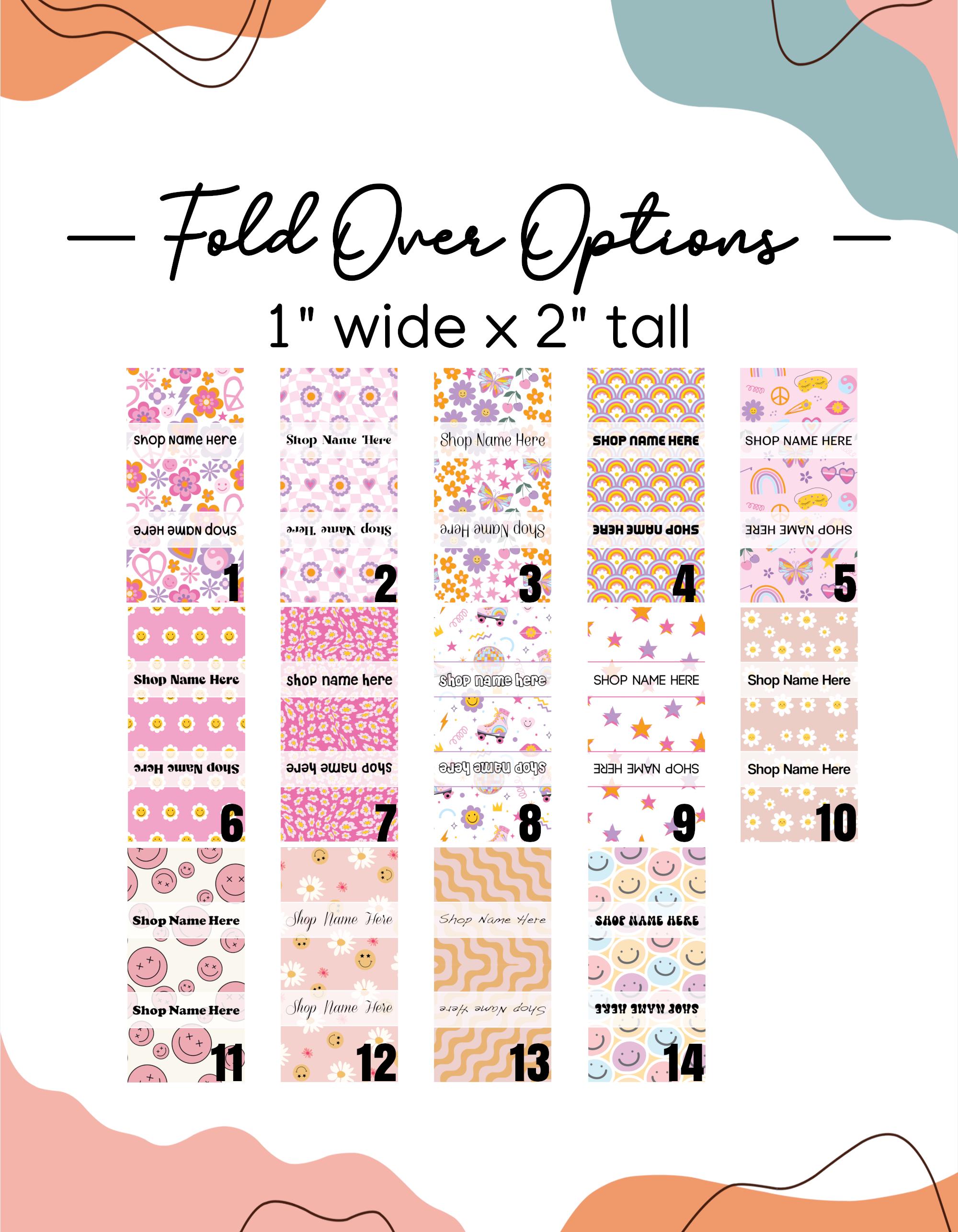Custom Cotton Fabric Labels: Retro Funky Sew on Tags - Etsy