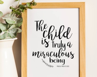 Quotes-Montessori Prints