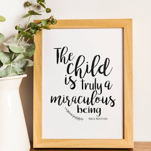 Zitate-Montessori Drucke
