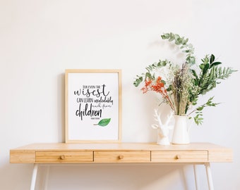 Rudolf Steiner Quote Print