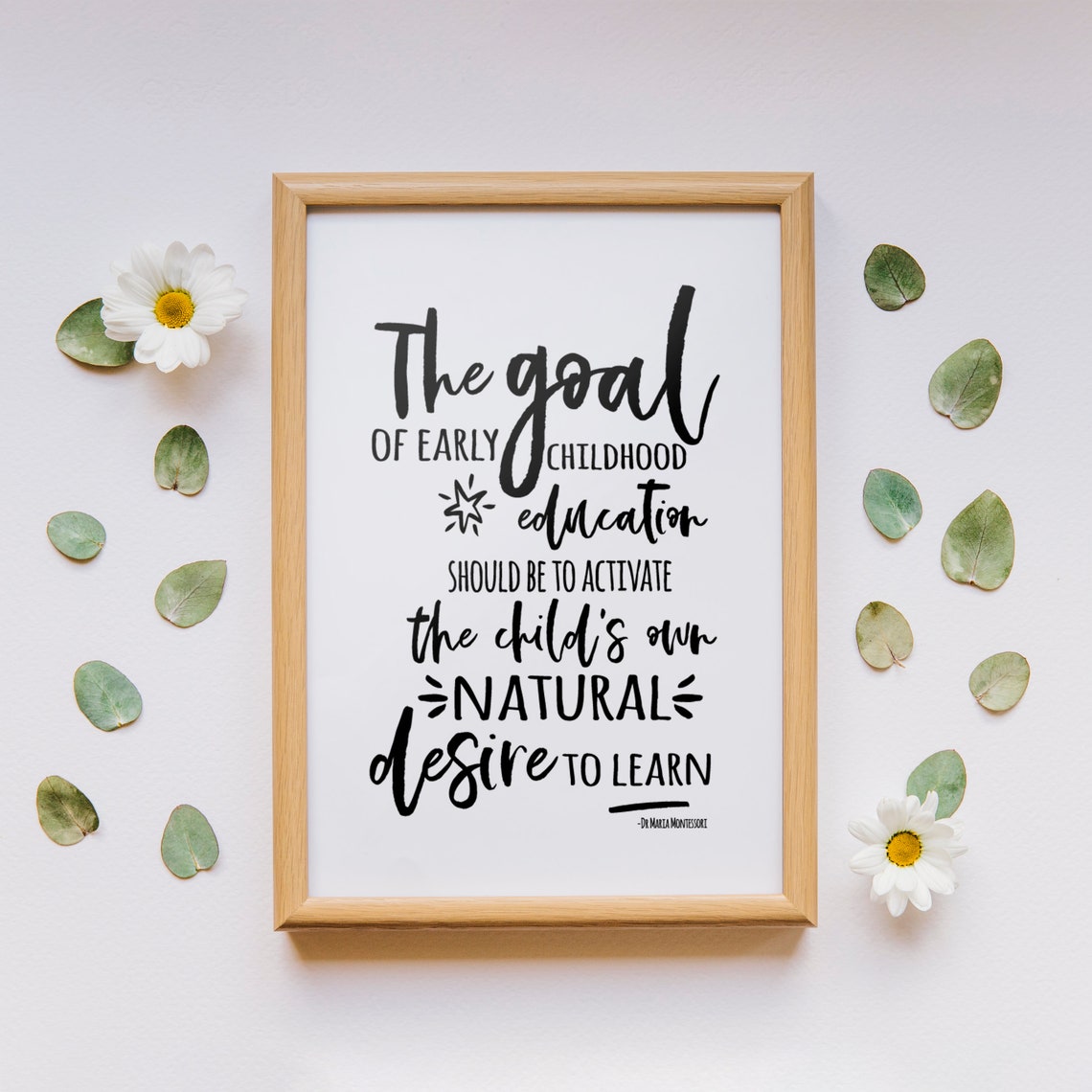 Goalsmontessori Print Etsy