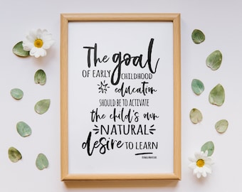 Goals-Montessori Print