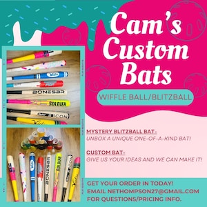 Custom Wiffle Ball Bats