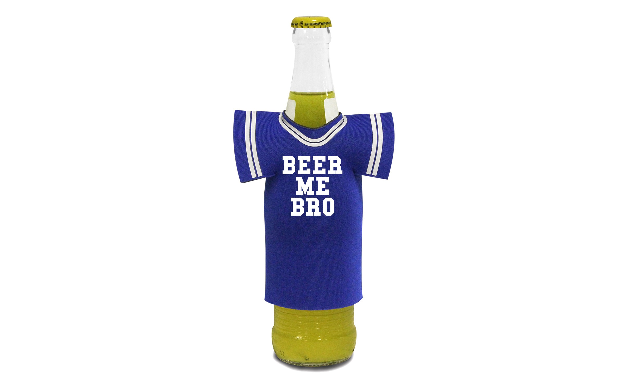 Beer Me Bro Beer Holder Sports Jersey Style. Etsy