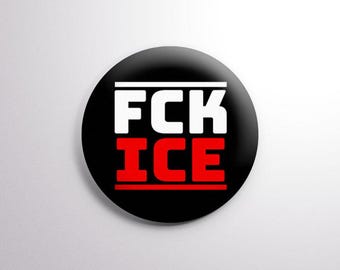 FCK ICE - Anti-ICE Pin  -  2.25" (58mm) Button