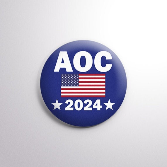 AOC 2024 Alexandria Ocasiocortez 2024 Presidential Etsy