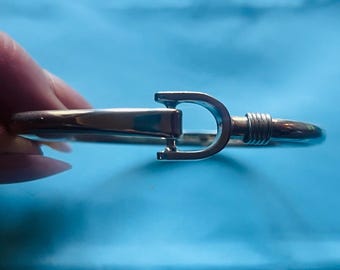 Sterlingzilveren paardenbit-armband