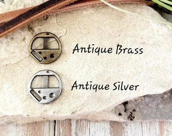 Bracelet Buckles 10 Slide Buckles for Bracelets Antique Silver Buckle Antique Brass Buckle