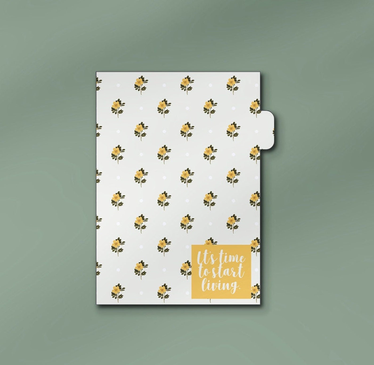 PRINTABLE A5 Planner Dividers Tabbed Dividers Floral Design Etsy