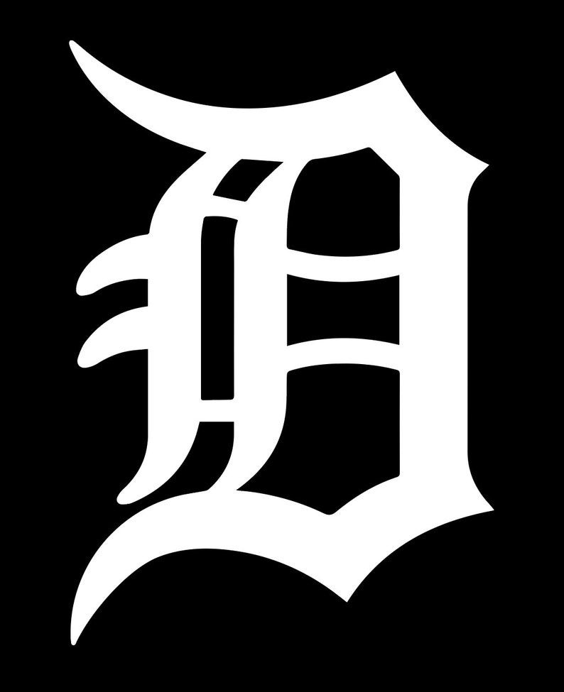 Detroit Tigers Vinyl Decal Buy 2 get 1 Free Sticker MLB Car Etsy