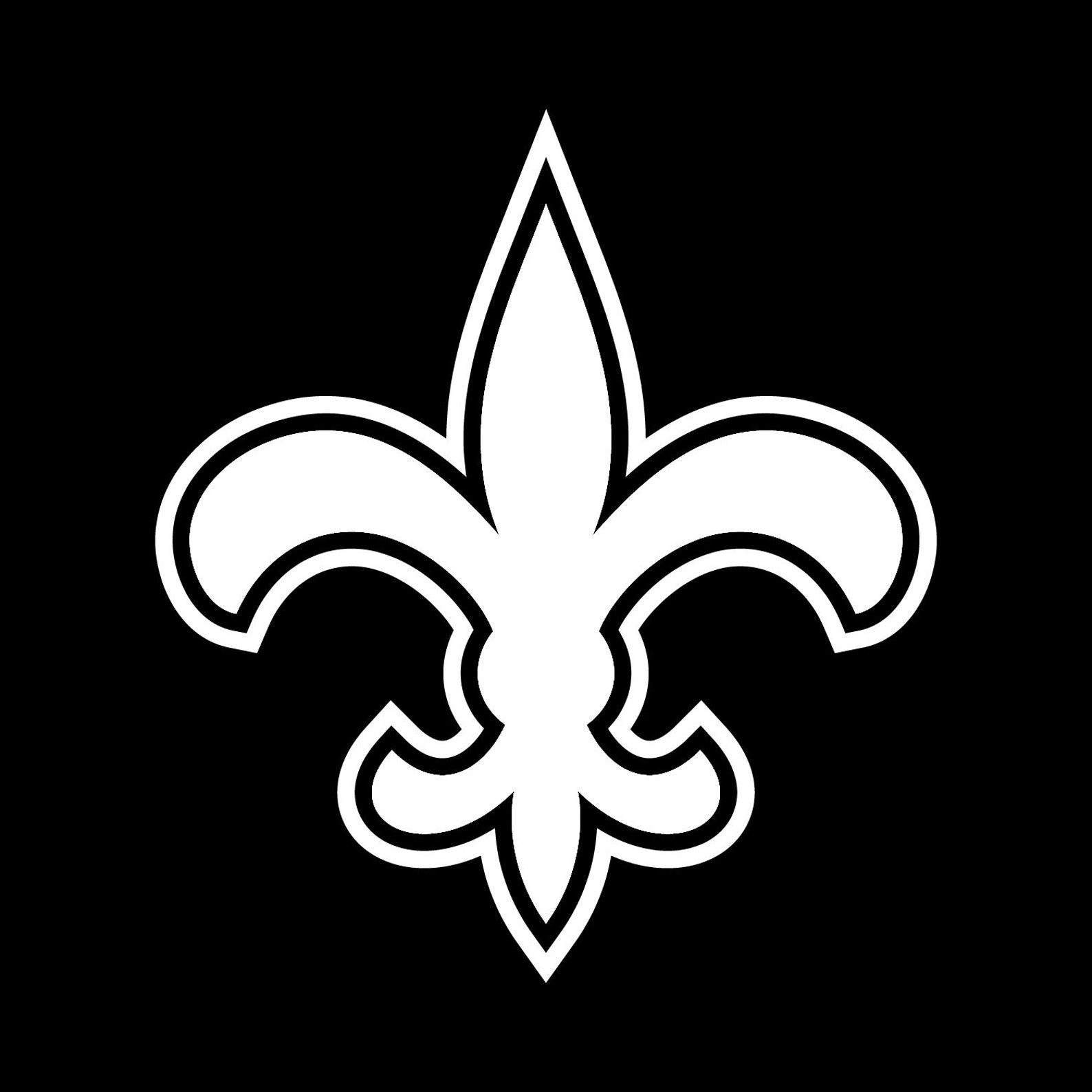 New Orleans Saints Vinyl Decal Buy 2 get 1 Free Sticker NFL | Etsy