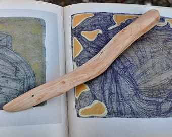 Wood letter opener handmade, Envelope knife