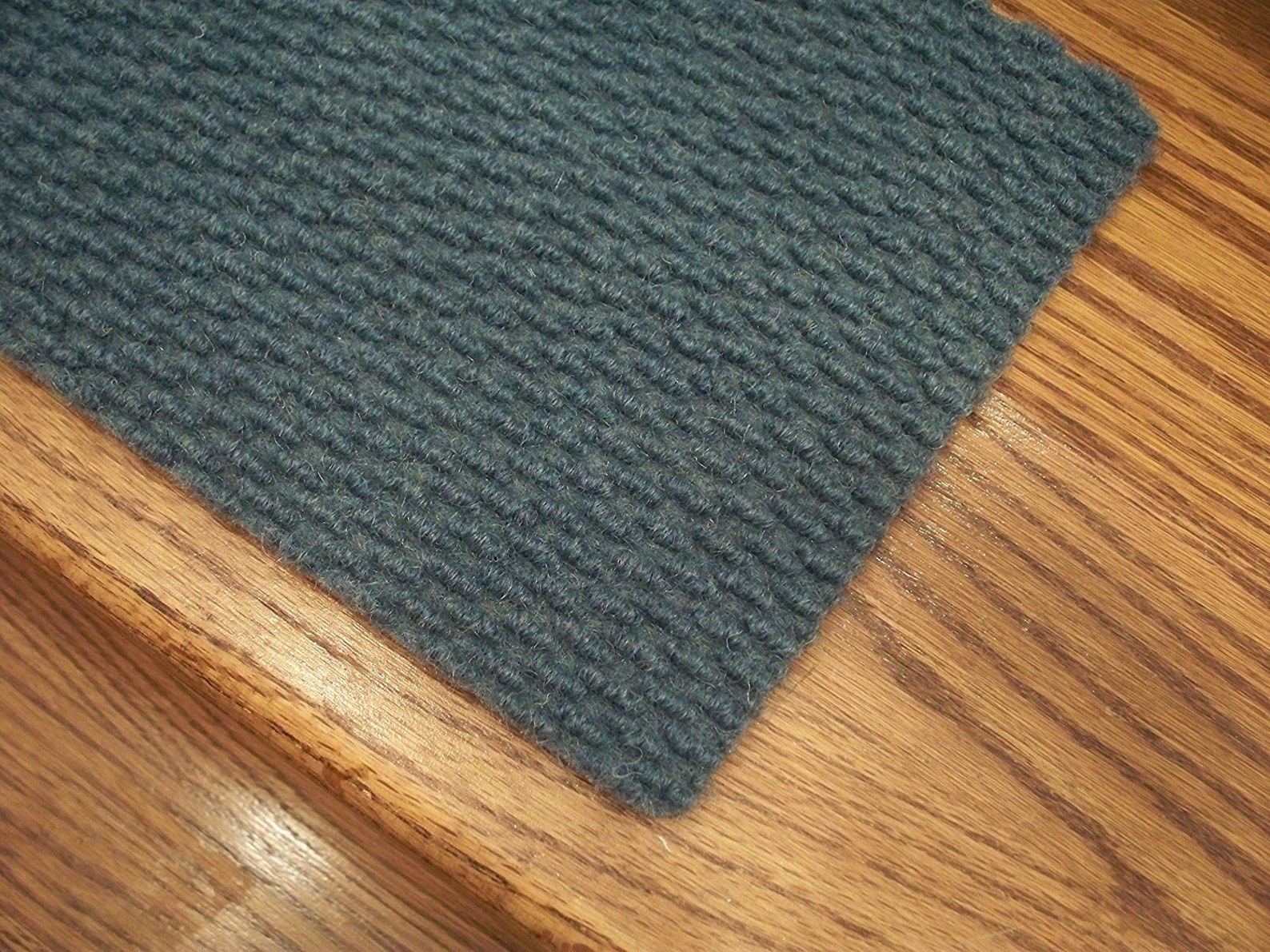 Essential Carpet Stair Treads Style Berber Color Sky Blue Etsy
