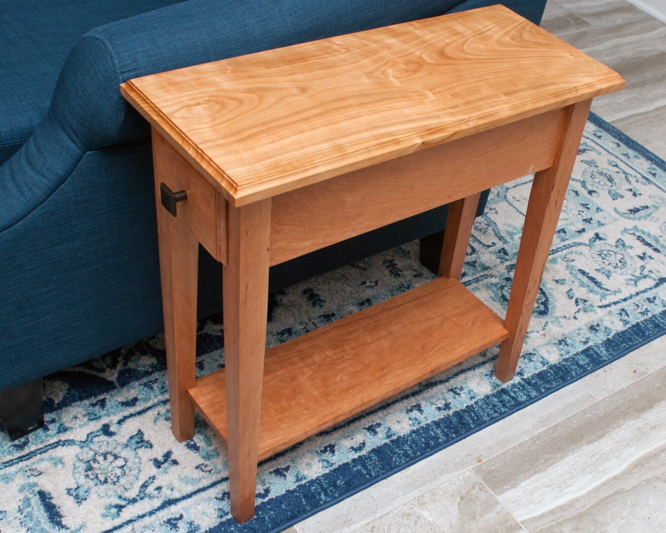 Thin Side Table Etsy
