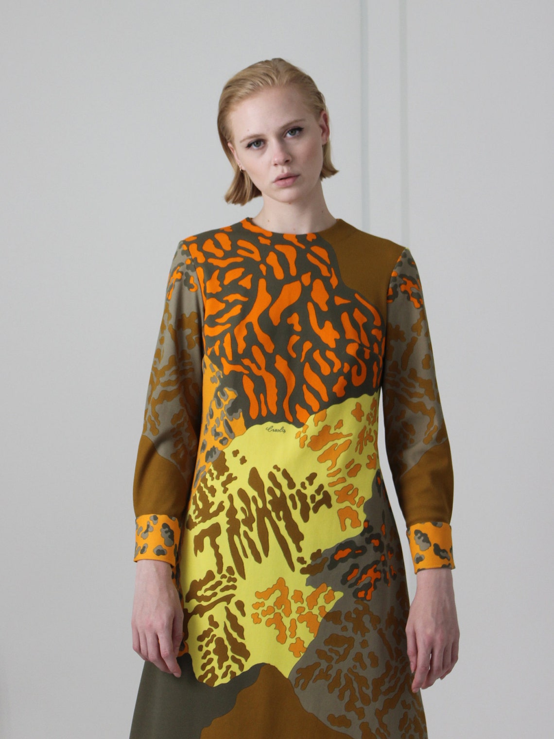 70s shift dress
