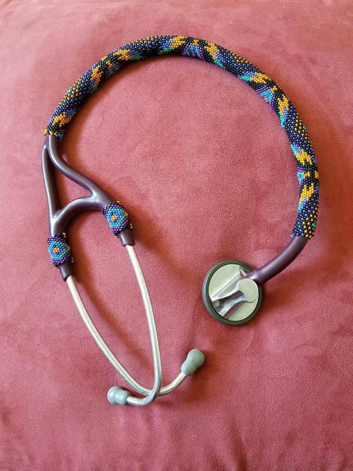 Beaded Stethoscope Made to Order Message First Etsy
