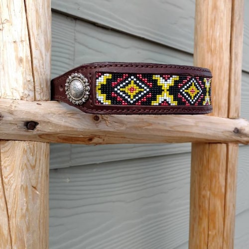 Beaded dog collar shops