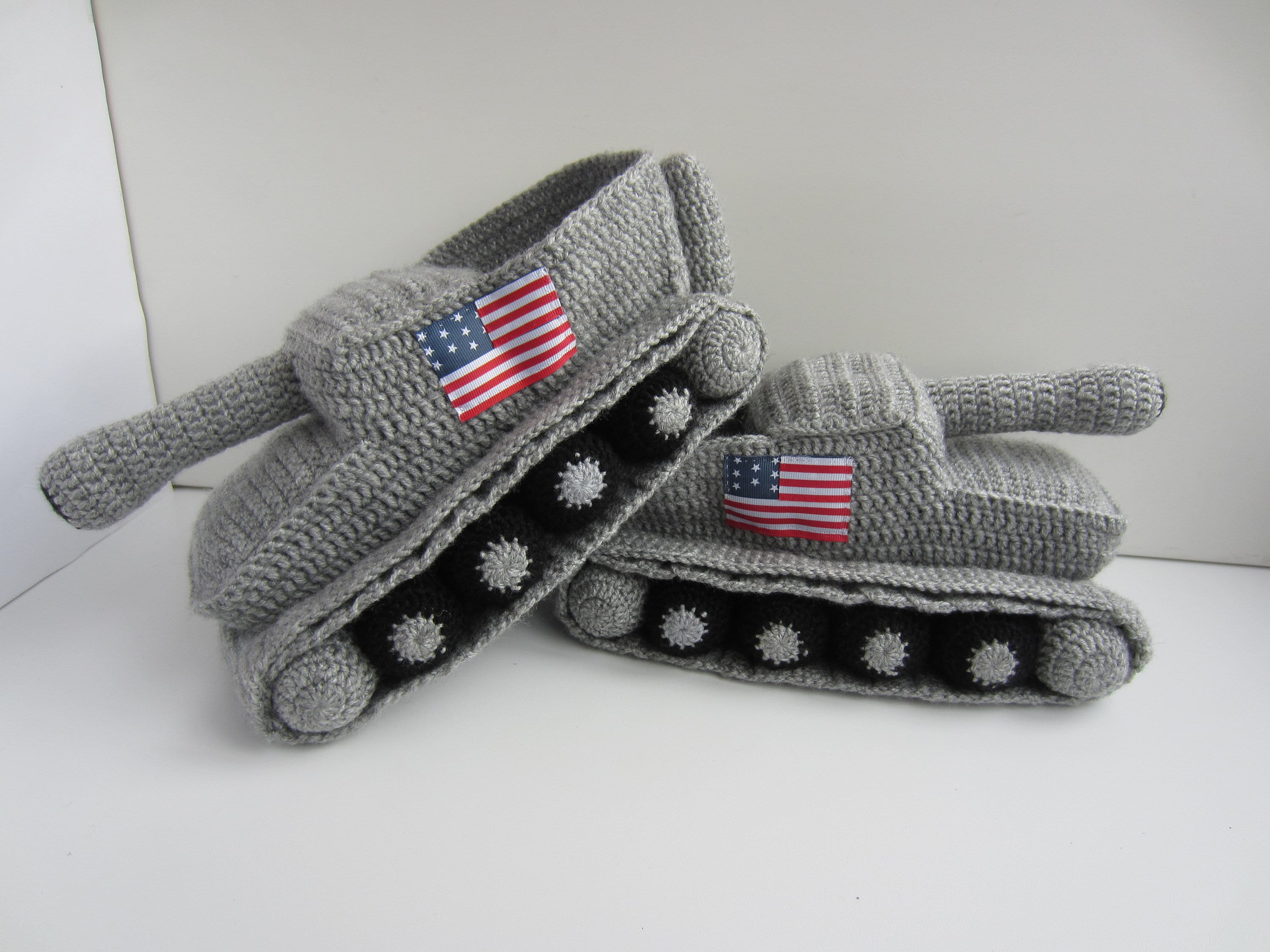 Tank Shoes Crochet Tank Slippers Crochet Panzer Slippers Etsy