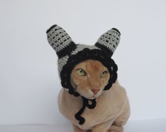 cat hat, crochet cat hat, animal hat, cat, cat costume, Pet Clothing, Pet Costumes, cat hat costume, hats for cats, knit cat hat, costume