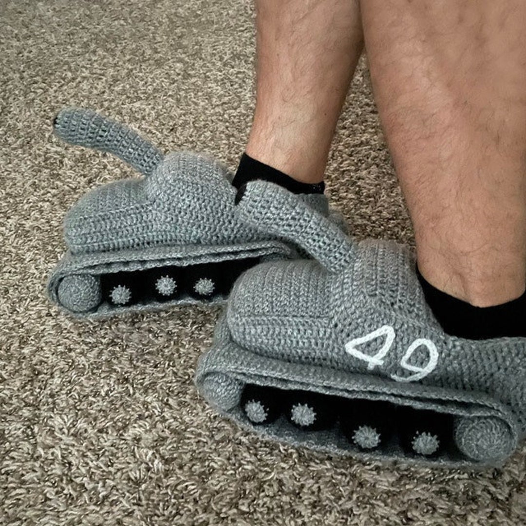 Gregg Martin - These Crocheted Tank Slippers are everything 🥿 | Facebook