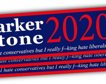 Trey Parker and Matt Stone 2020 (South Park) Bumper Sticker