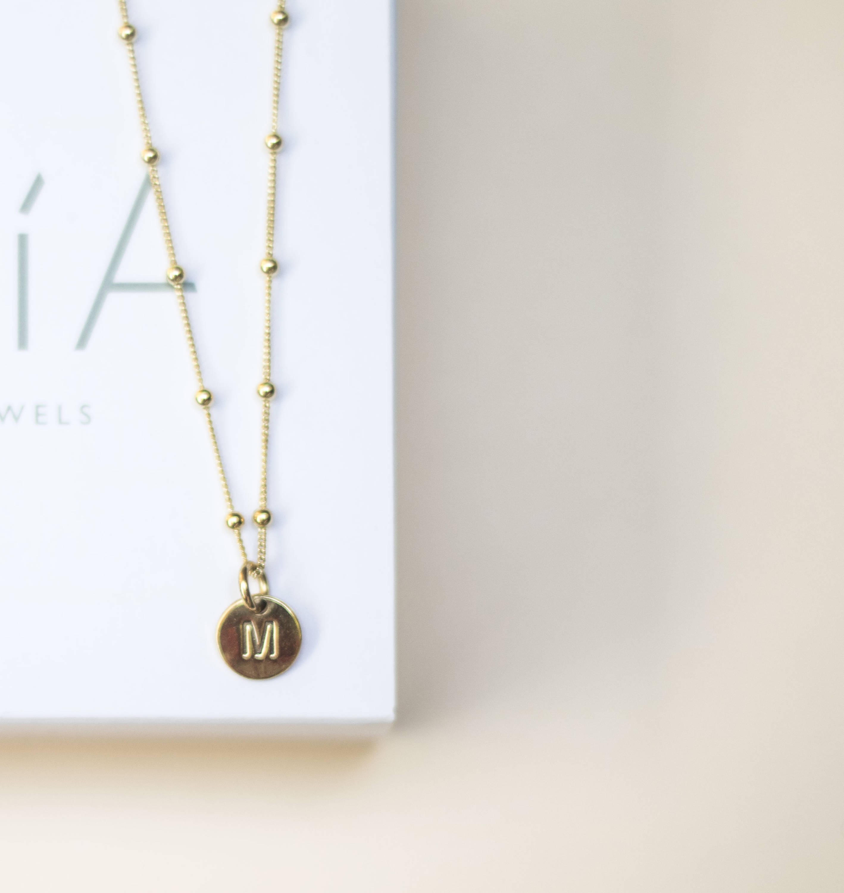 Initial coin necklace discount