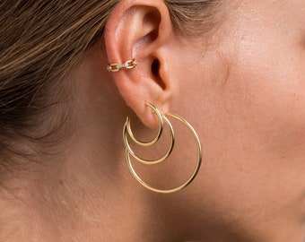 Hoop earrings - Gold hoop earrings - Silver hoop earrings - Minimal hoop earrings - Dainty hoop earrings - Minimal hoops - tiny hoops