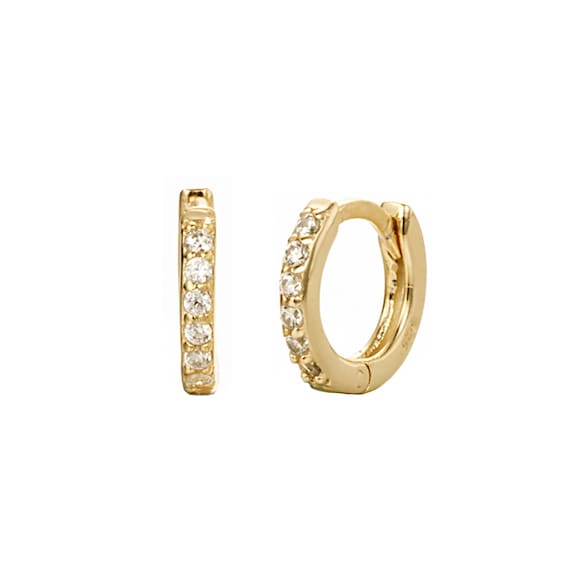 Spring Hoop Earrings: 18K Gold Plated – Dorada Jewellery