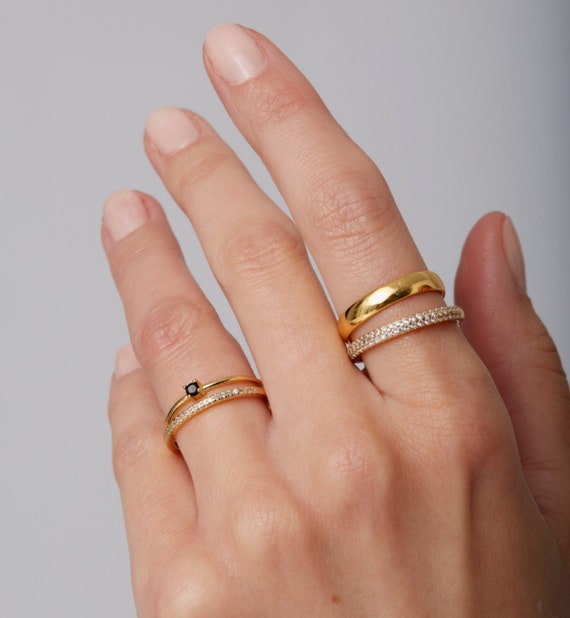 10 Diamond-studded gold rings to impress any minimalist