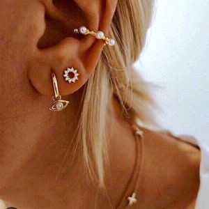 Sun cz studs - Cz gold earrings - Cz silver earrings - Sun gold studs - Sun silver studs - Cz silver earrings - Cz gold earrings