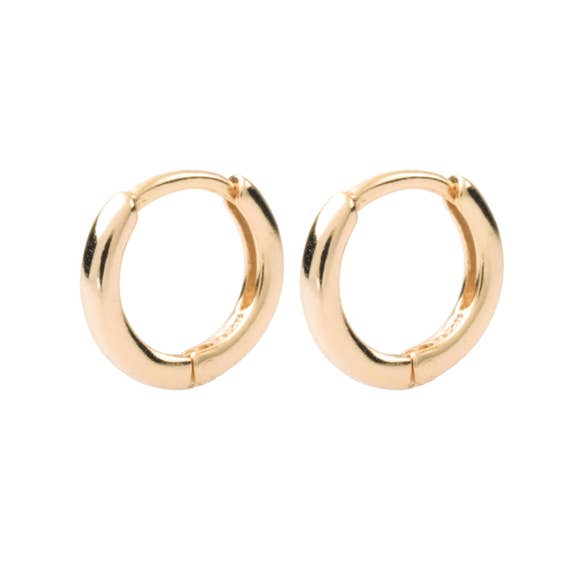 Ear Hugging Earrings Gold Hoop Earrings Silver Hoop Earrings