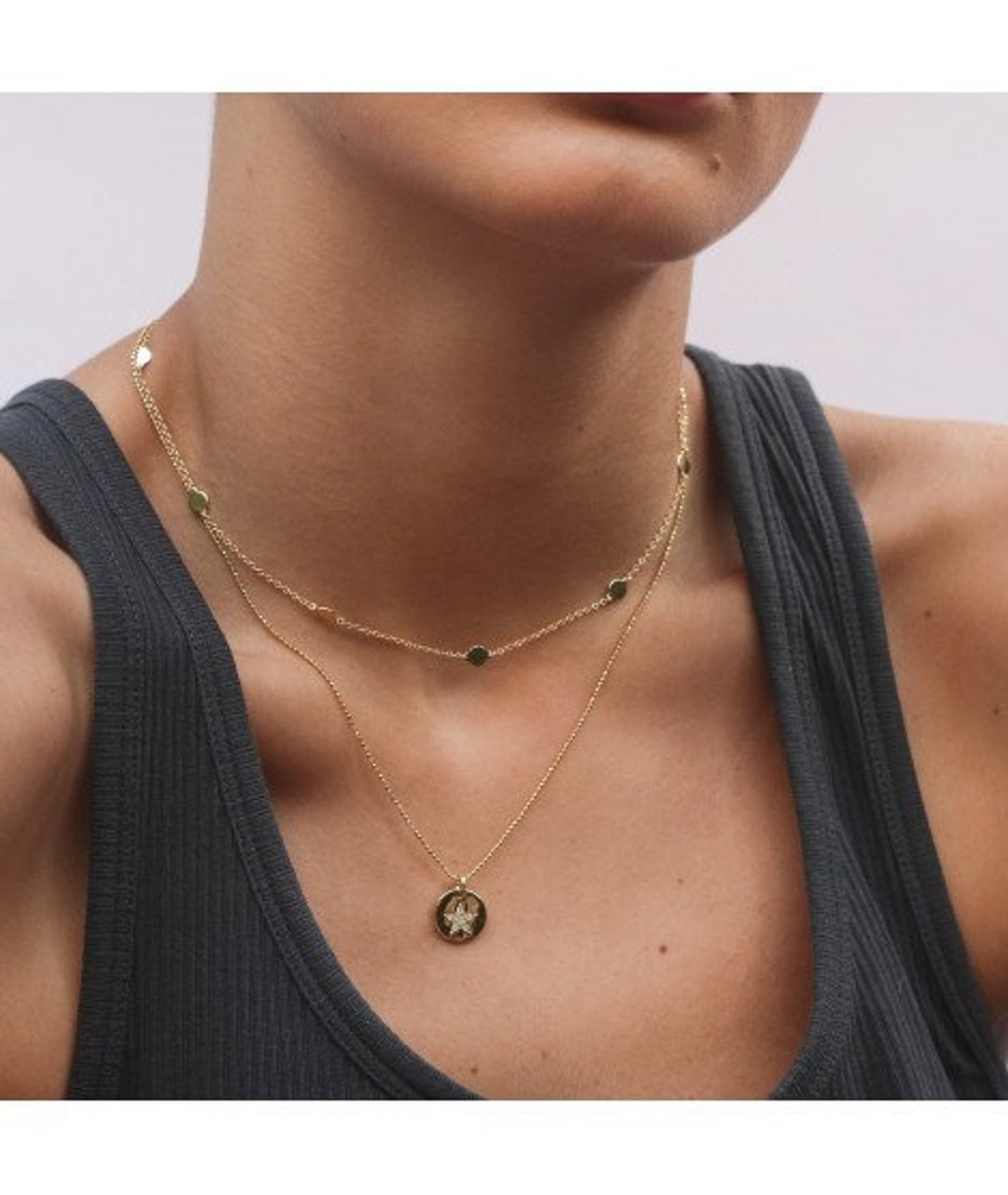 Coin Wheel Necklace main image 1