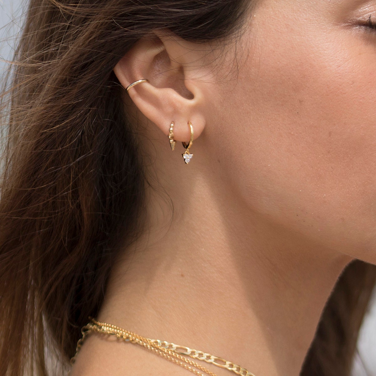 Golden Delight Hoop Earrings