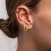 Ear cuff, Cz ear cuff, Dainty ear cuff, Minimalist ear cuff, Delicate ear cuff, double band ear cuff, Gold ear cuff, Silver ear cuff 