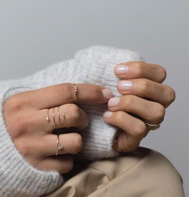 Spiral thumb ring Swirl thumb ring Plain thumb ring Adjustable wire ring Gold Thumb Ring Bypass cz ring Twist thumb ring