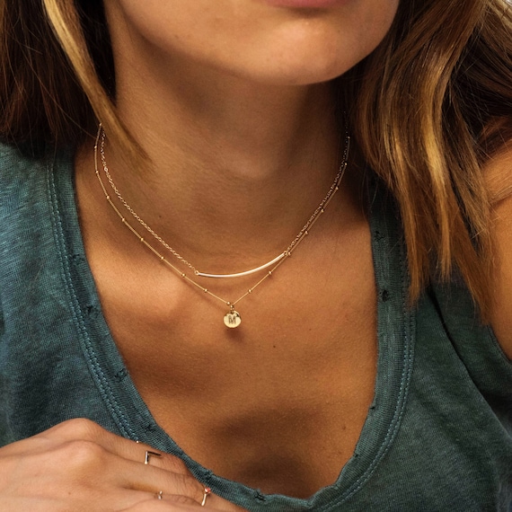 Etsy minimalist necklace best sale