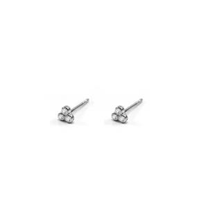 Kleine sierlijke oorbellen Kleine gouden studs Sierlijke zilveren studs Stud oorbellen Lobe oorbellen-kraakbeen studs-minimalistische oorbellen S-PE00185 afbeelding 8