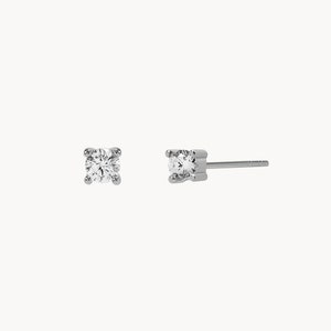 Tiny earrings Diamond studs Dainty cz studs Gold studs Gold Post earrings Delicate earrings Minimal studs Minimalist studs image 8