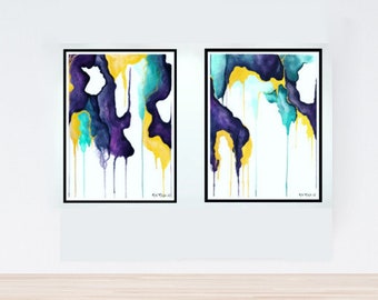 Extra large wall art | Etsy