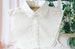 Off White Fake Collar / Cotton Half Fake Collar / Half Shirt Collar / Removable Fake Collar B600(K) 