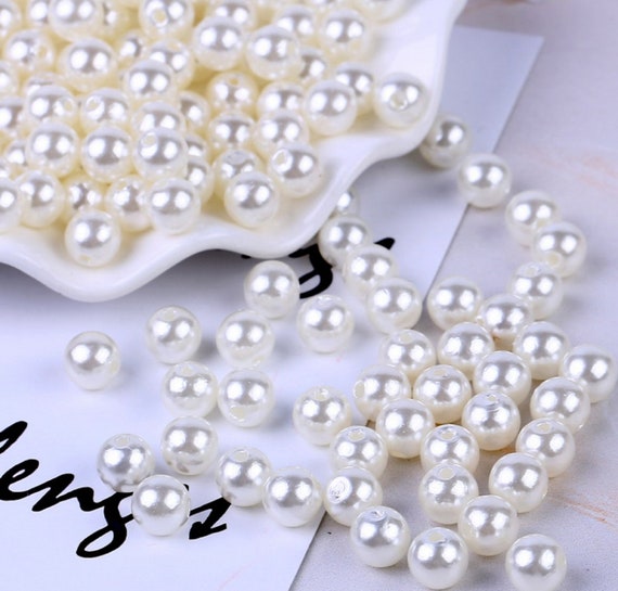 Off white pearl beads for DIY, Jewellery making