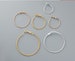 20 pcs x DIY Earrings Hoop, Jewellery Making Findings, DIY Earrings Accessories E80 