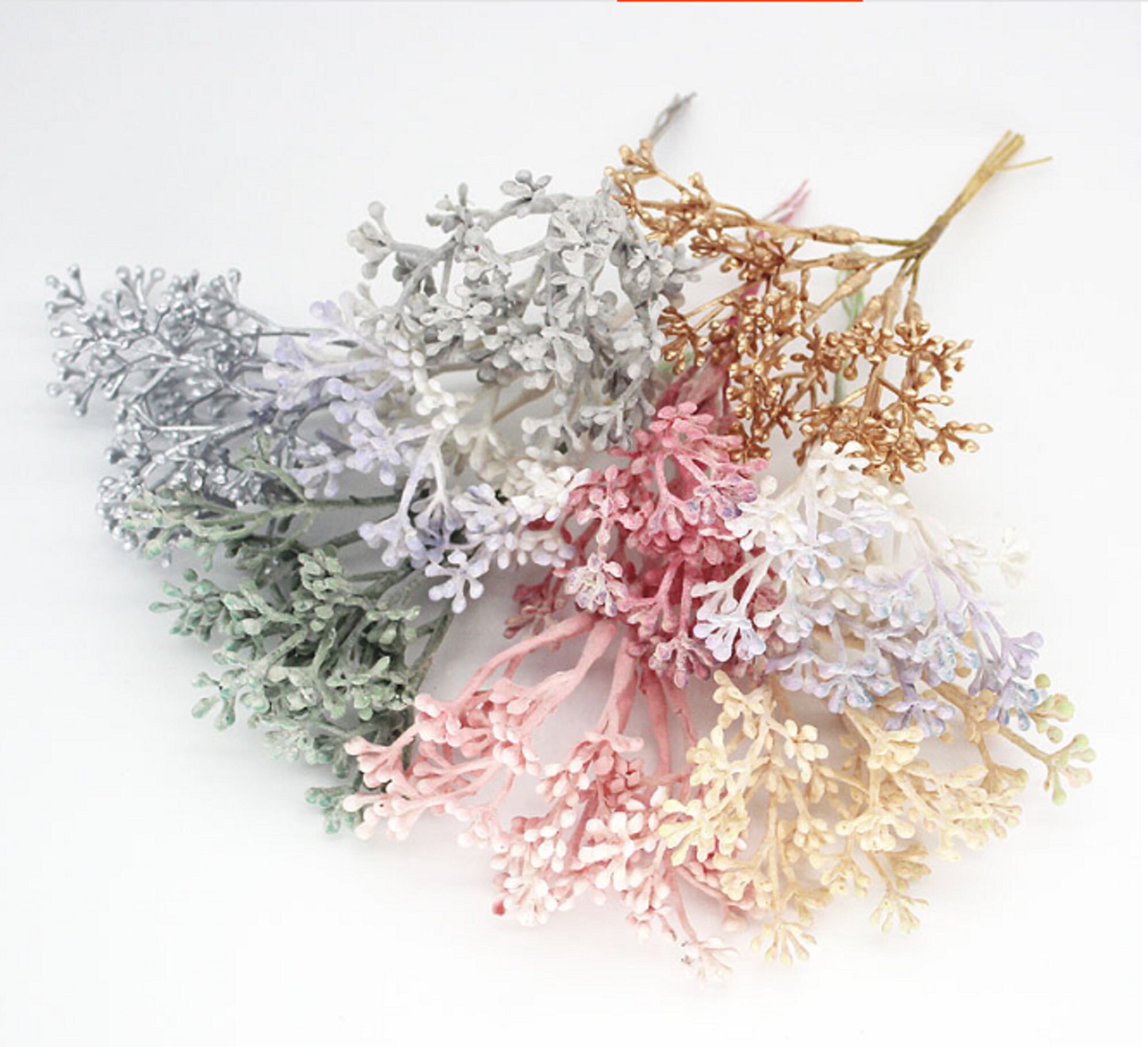 12 Stems / Artificial Flower Leaves / Artificial Leaves / Etsy UK